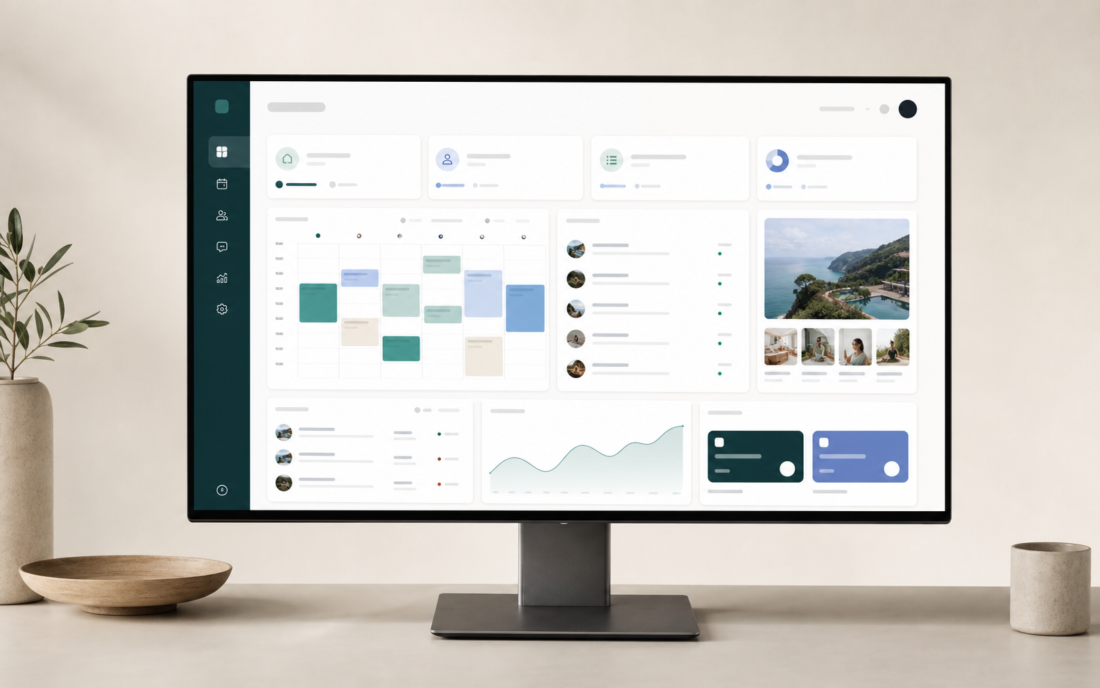 Conceptual visual preview for Bootcamp Platform